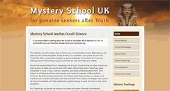 Desktop Screenshot of mystery-teachings.org